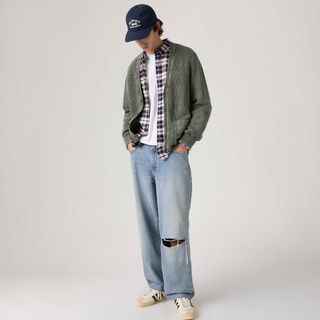 Calça Jeans Levi's® 578® Baggy Lavagem Clara - Levi's® Brasil