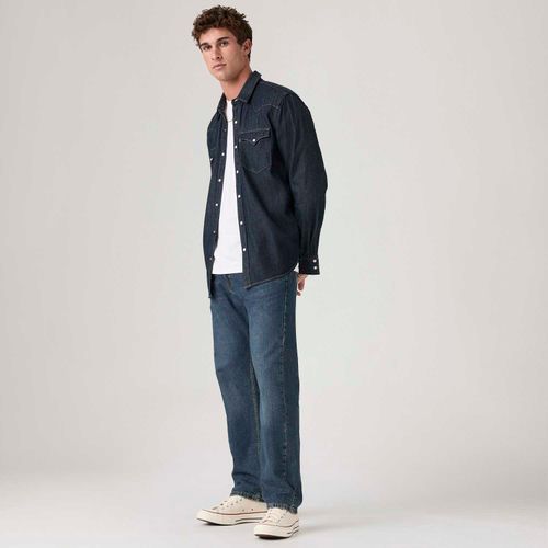 Calça Jeans Levi's® 505® Regular Advanced Stretch Lavagem Escura