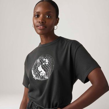 Camiseta Levi's® Graphic Vitage Preta