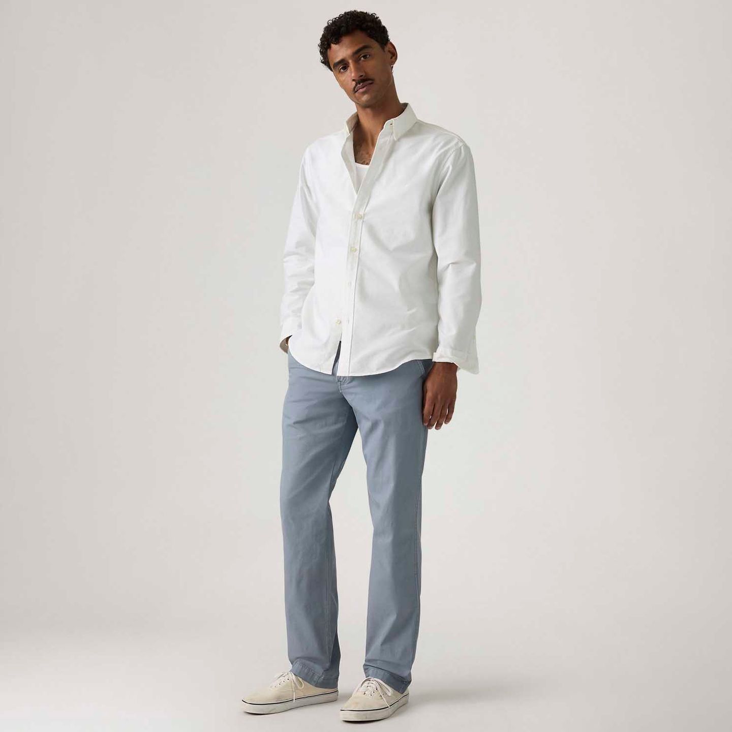 ちょ Bermuda Levi's® XX Chino Authentic Relaxed Azul - Levi's® Brasil