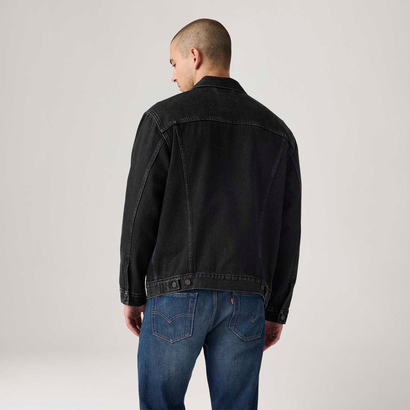 ジャケット・アウター Levi's Premium Relaxed Denim Jacket L Jaqueta Jeans Levi's® Relaxed Trucker Preta - Levi's® Brasil