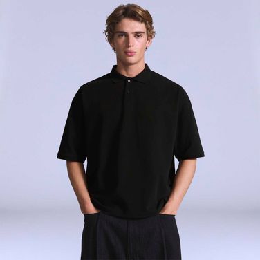 Polo Levi's® Blue Tab Preta