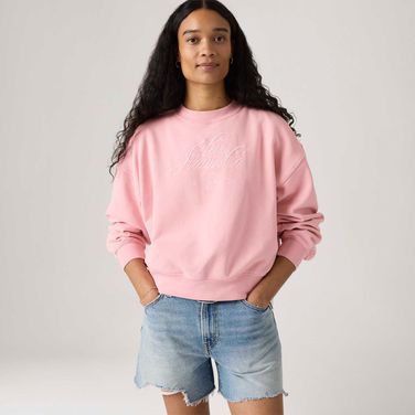 Moletom Levi's® Graphic Boxy Rosa