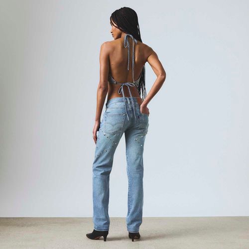Calça Jeans Levi's® 501® Pride Road Worn Lavagem Média