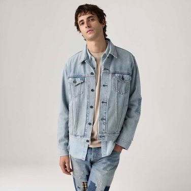Jaqueta Jeans Levi's® The Trucker Jacket Lavagem Média