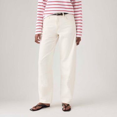 Calça Jeans Levi's® Baggy Dad Barrel Off White