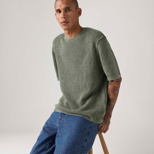 Camiseta Levi's® Stinson Manga Curta Cinza