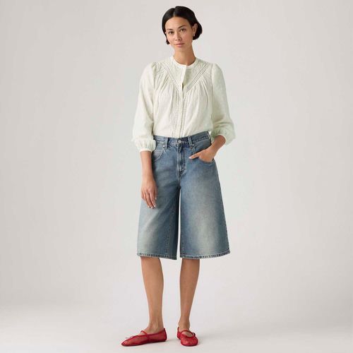 Bermuda Jorts Jeans Levi's® Super Baggy Lavagem Média
