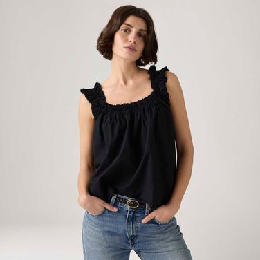Blusa Levi's® Meg Cotton Preta