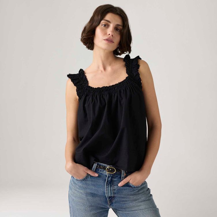Blusa Levi's® Boxy Tank Branca - Levi's® Brasil