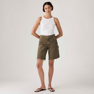 Shorts Jeans Levi's® Baggy Dad Utility Marrom