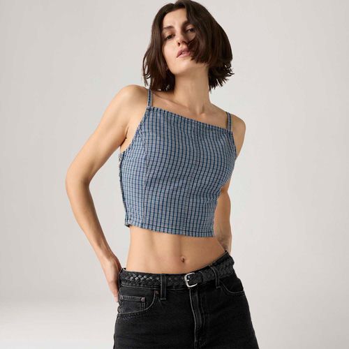Top Levi's® Square Neck Tank Azul