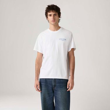 Camiseta Levi's® Relaxed Manga Curta Branca