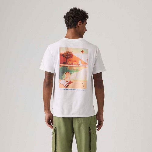 Camiseta Levi's® Relaxed Manga Curta Branca