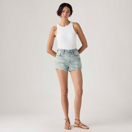 Shorts Jeans Levi's® 501® Original Lavagem Clara