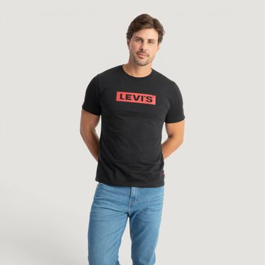 Camiseta Levi's® Graphic Set-in Neck Manga Curta