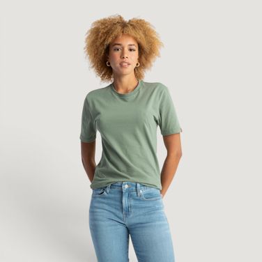 Camiseta Levi's® Slim Tab Verde