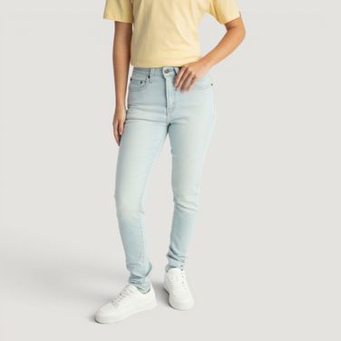 Calça Jeans Levi's® 721® High Rise Skinny Lavagem Clara