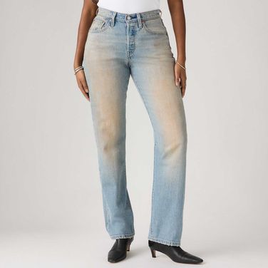 Calça Jeans Levi's® 501® Curve Lavagem Média