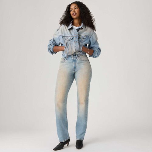 Calça Jeans Levi's® 501® Curve Lavagem Média