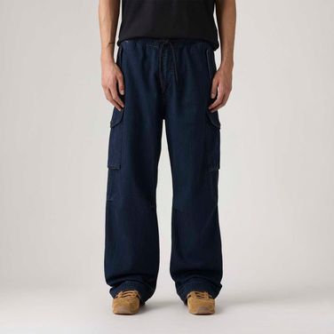 Calça Jeans Levi's® Baggy Field Cargo Azul Marinho