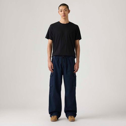 Calça Jeans Levi's® Baggy Field Cargo Azul Marinho