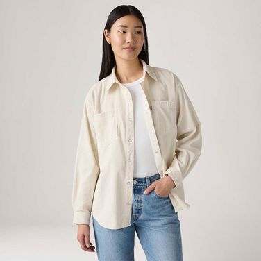 Camisa Levi's® Iris Overshirt Off White