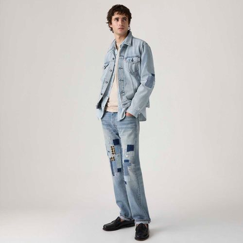 Calça Jeans Levi's® 501® Original Lavagem Média