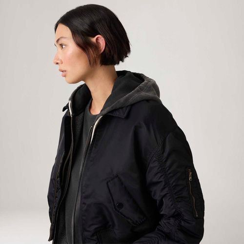 Casaco Levi's® Bowie Crop Bomber Preto