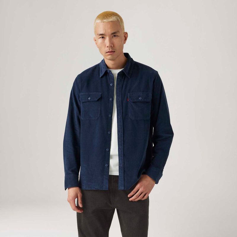 Camisa Jeans Levi's® Jackson Worker Preta - Levi's® Brasil