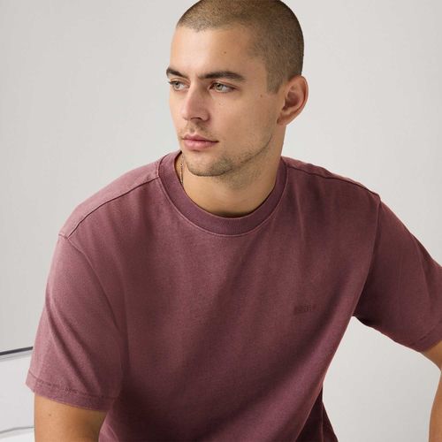 Camiseta Levi's® Red Tab Vintage Manga Curta Vinho
