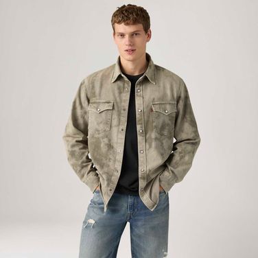 Camisa Levi's® Relaxed Western Branca