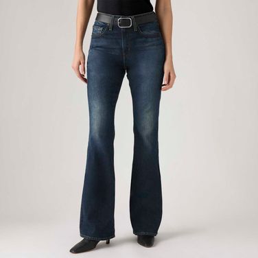 Calça Jeans Levi's® 726® High Rise Flare Lavagem Escura