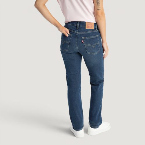 Calça Jeans Levi's® 724® High Rise Straight Lavagem Média