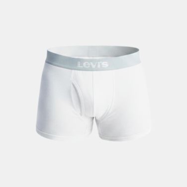 Cueca Levi's® Boxer 2 Pack Cotton Branca