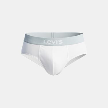 Cueca Levi's® Slip 2 Pack Cotton Branca