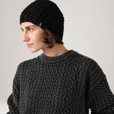 Touca Crochet Levi's® Chloe Preta - U USA | U BR