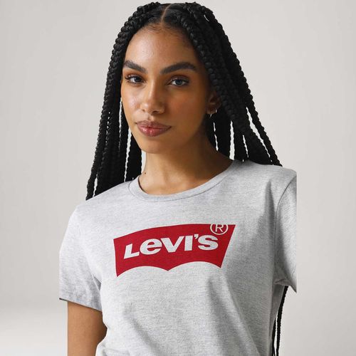 Camiseta Levi's® Slim Manga Curta Gola redonda