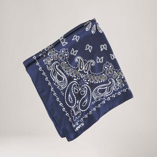 Bandana Levi's® Satin Azul Marinho