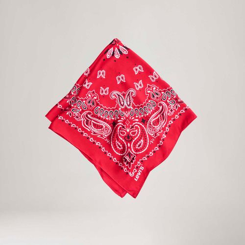 Bandana Levi's® Satin Vermelha