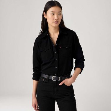 Camisa Jeans Levi's® Heritage Western Preta