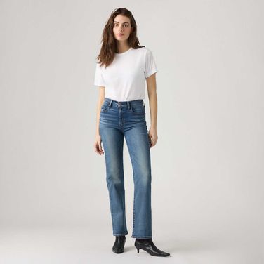 Calça Jeans Levi's® 723® High Rise Straight Lavagem Média