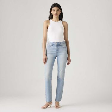 Calça Jeans Levi's® Wedie Slim Lavagem Clara