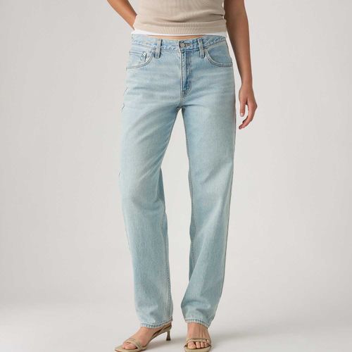 Calça Jeans Levi's® Loose Taper Lavagem Clara