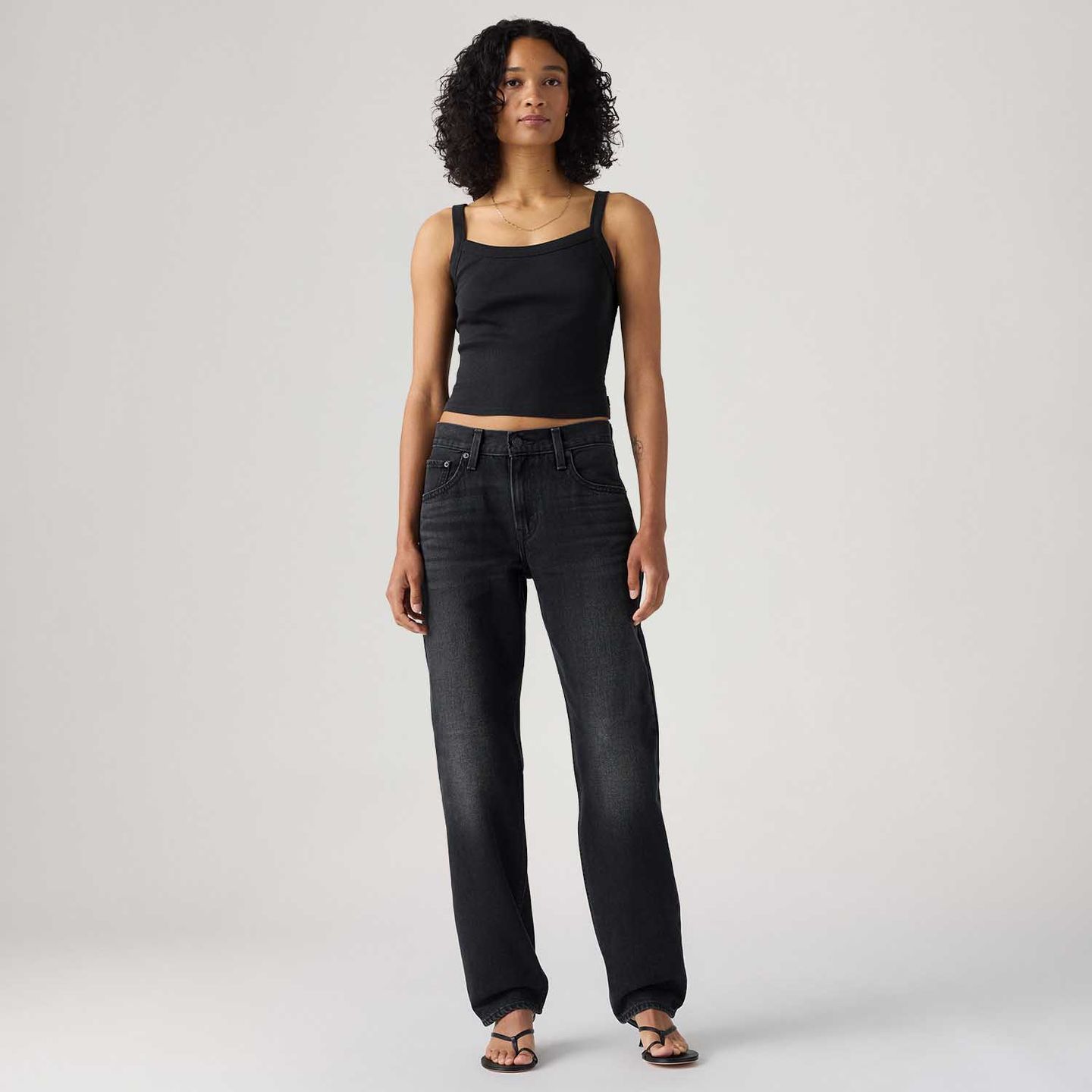 Calça Jeans Levi's® Loose Taper Preta - Levi's® Brasil