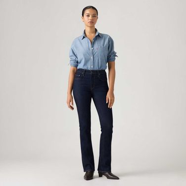 Calça Jeans Levi's® 725® High Rise Bootcut Lavagem Escura