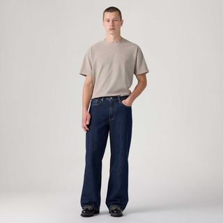 Calça Jeans Levi's® Baggy Wideleg Lavagem Escura - Levi's® Brasil