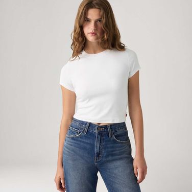 Camiseta Levi's® Essential Baby Branca