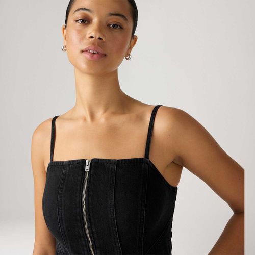 Macacão Jeans Levi's® Seamed Jumpsuit Preto
