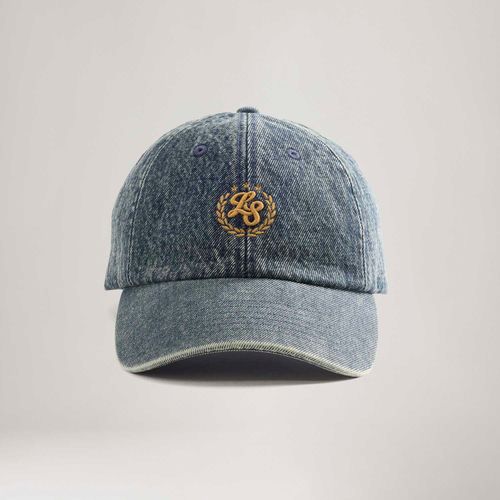 Boné Jeans Levi's® W's Varsity Baseball Lavagem Média